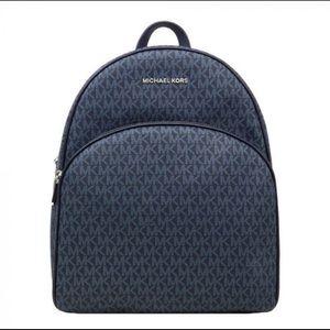 Michael Kors Abbey L Backpack MK Navy Admiral